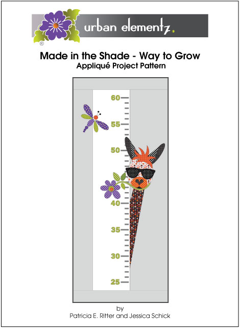 Made in the Shade - Way to Grow - Applique Project Pattern