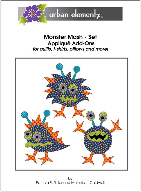 Monster Mash - Set - Applique Add-On Pattern 