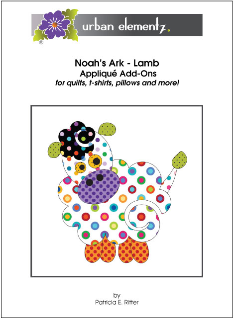 Noah's Ark - Lamb - Applique Add-On Pattern