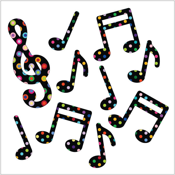 On Key - Black - Applique