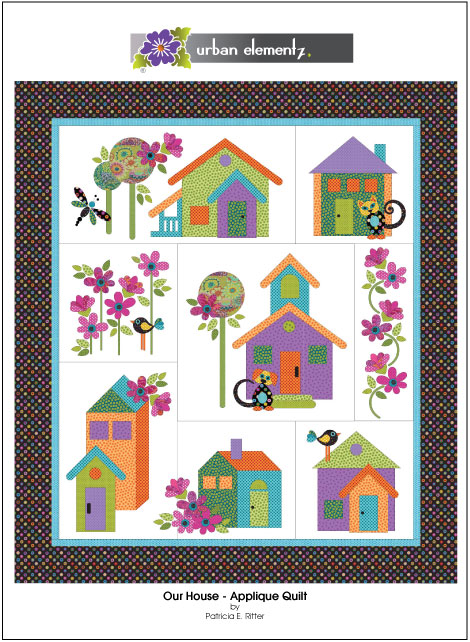 Our House - Applique Quilt Pattern