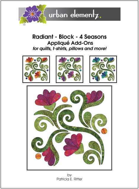 Radiant - Block - Applique Pattern