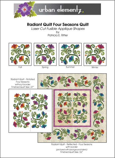 Radiant - Applique Quilt Pattern
