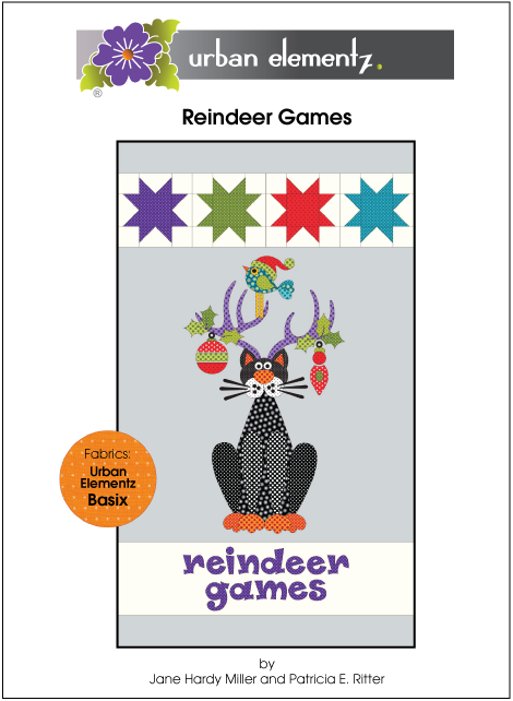 Reindeer Games - Applique Quilt Pattern