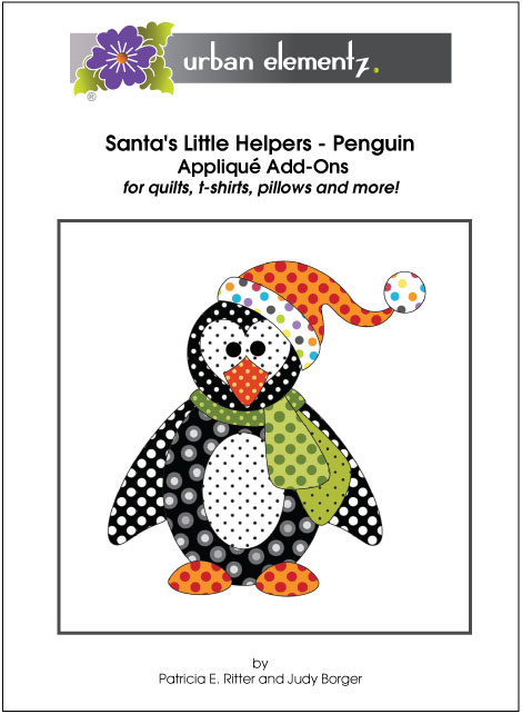 Santa's Little Helpers - Penguin - Applique Add-On Pattern