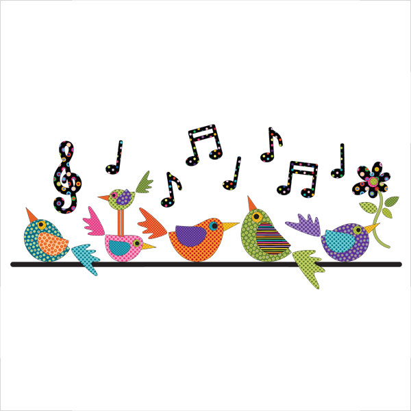 Song Birds - Applique