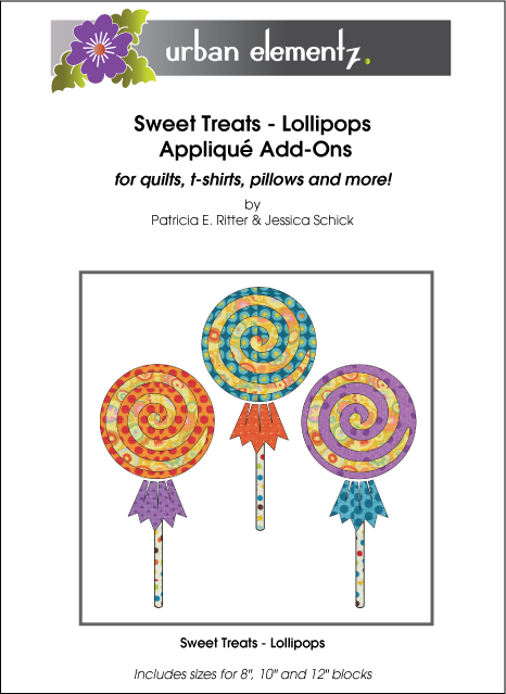 Sweet Treats - Lollipops - Applique Add-On Pattern 