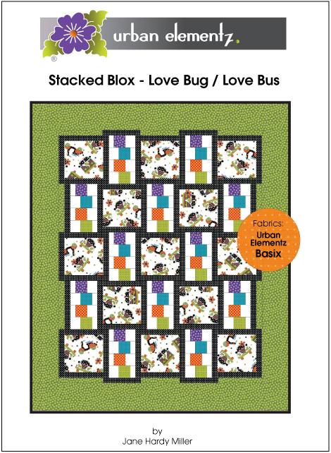 Stacked Blox - Love Bug / Love Bus - Pattern