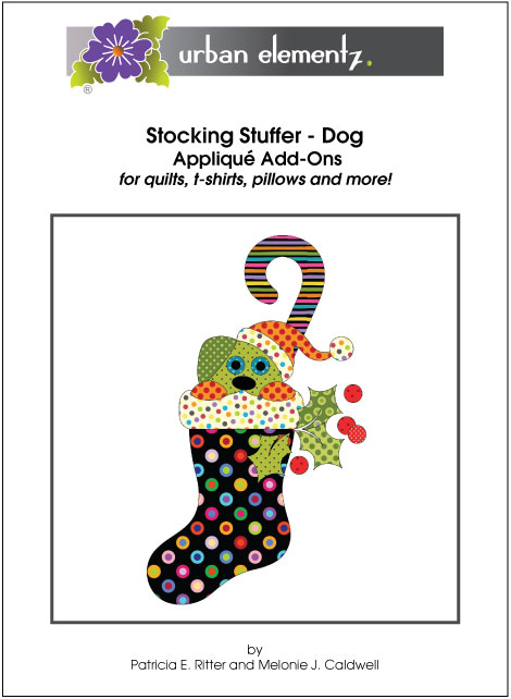 Stocking Stuffer - Dog - Applique Add-On Pattern