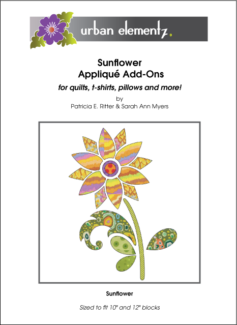 Sunflower - Applique Add-On Pattern 
