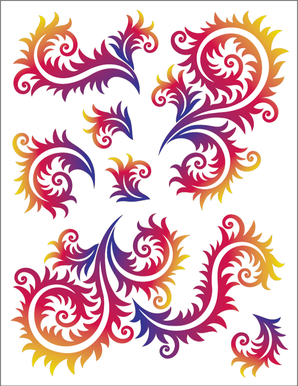 Sunset - Red - Tattoo