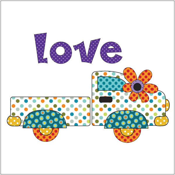 Thunder Road - Side - Retro - Applique