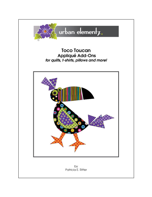 Toco Toucan - Applique Add-On Pattern