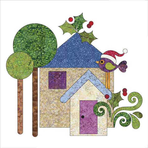 Winter Wonderland - Tree Skirt - Block #3 - Applique